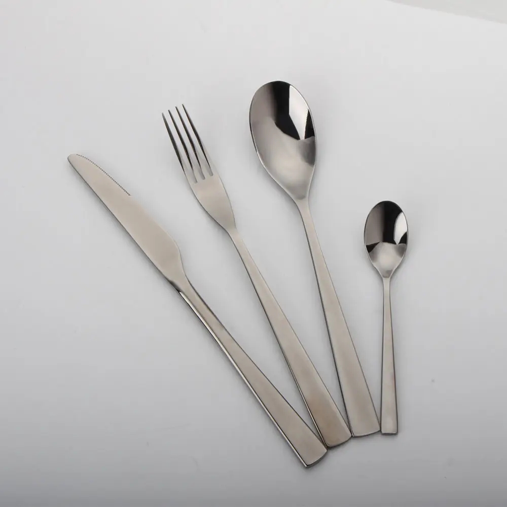DINUO High Quality Restaurant Tableware Set Silver Tableware Set JYDN-L-070